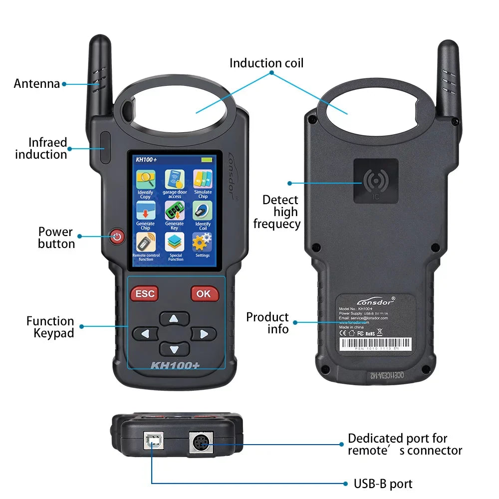 Remote Key KH100+ Auto Programmer Lonsdor