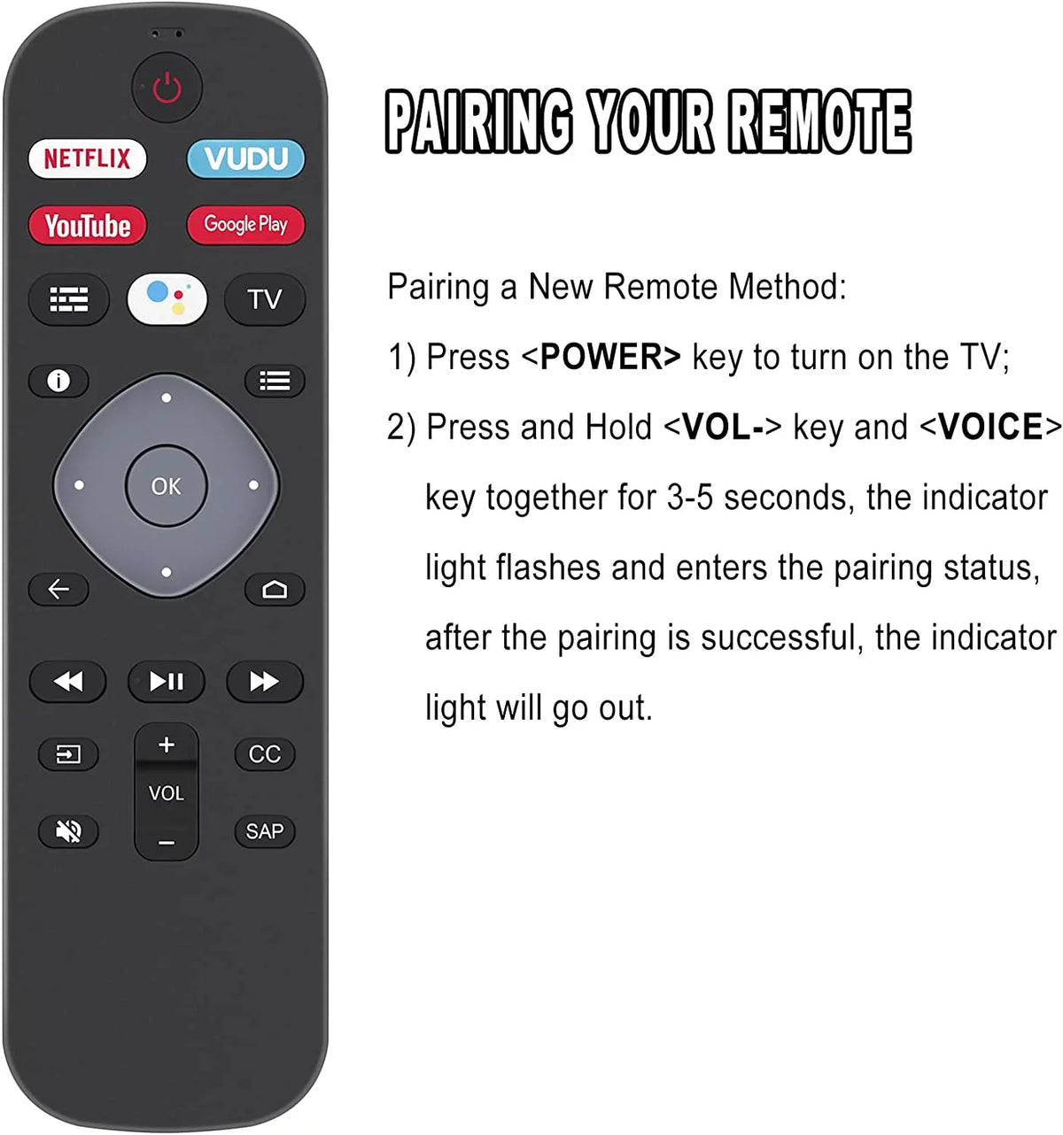 Series Control special edition Series 5604 5806 Replacement for Series URMT26RST004 New 5000 5766 5704 Series Voice Remote