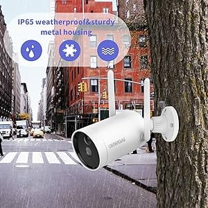 Detection, with Two-Way WiFi Camera, Camera, Vision & Security Wireless Solar Rechargeable Night new PIR Powered IP Battery Audio》Outdoor Panel, Solar Camera Surveillance Home Waterproof, Motion 《Truly