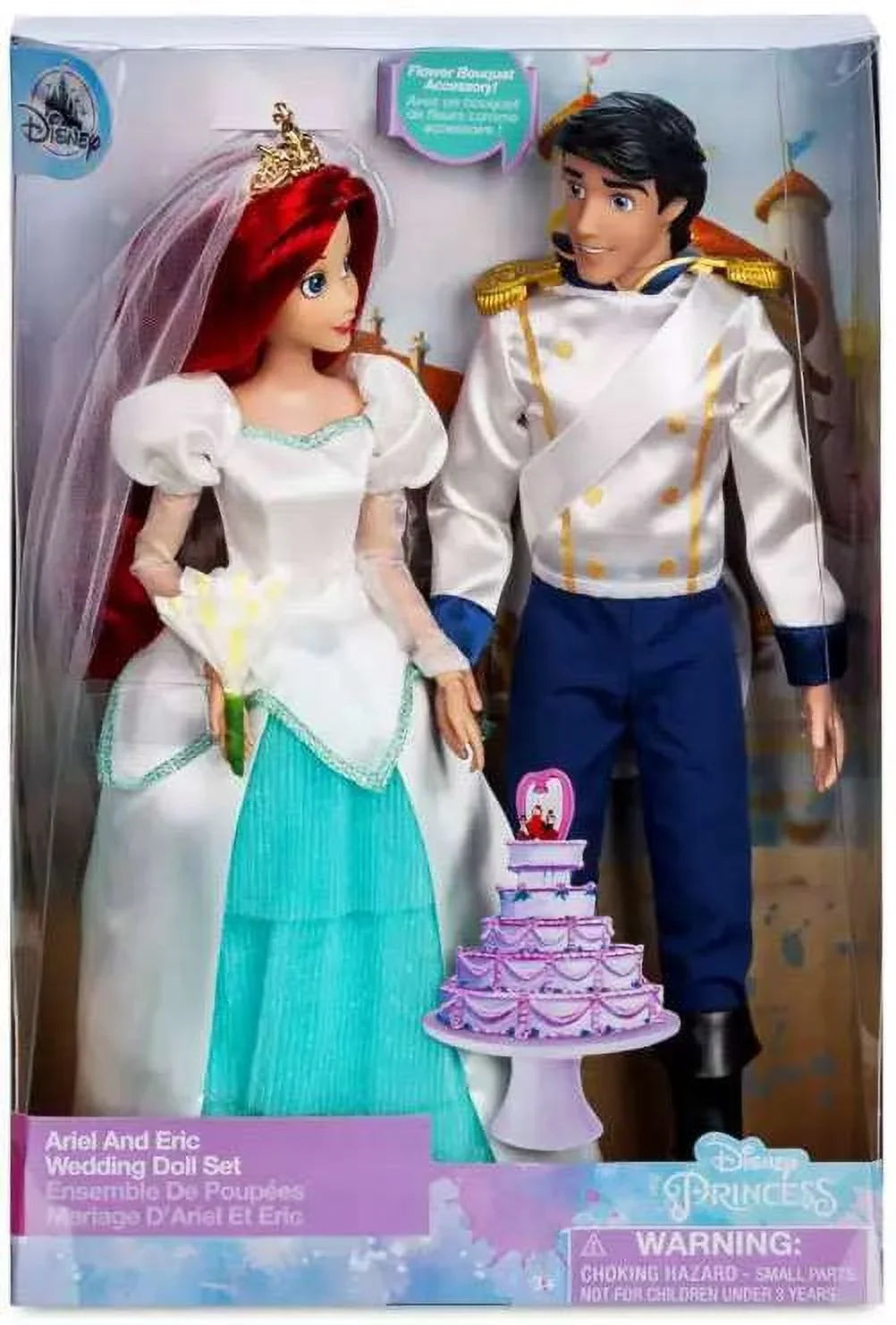 Ariel special edition Princess Doll & Eric Wedding