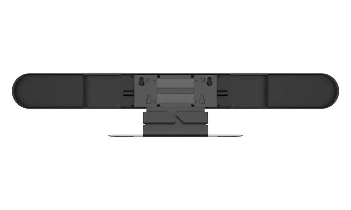 Tracking with HDMI/USB-C Intelligent Bar (Black) 4K Video UHD Microphones Auto high quality and Speakers/6-MEMS BZBGEAR 20W All-In-One