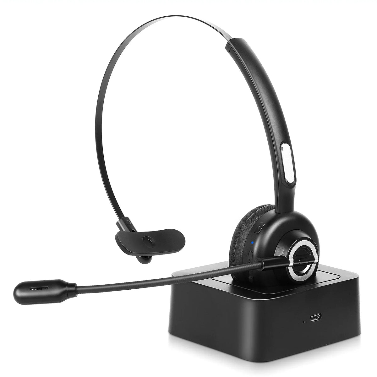 Note Dock Charging Cell Wireless Galaxy Headset, with Function Headset Isolation FE for Noise Mic Comfortable With Base Phone with Microphone, trendy Headset UX-M97 Wireless Charging Mute Bluetooth