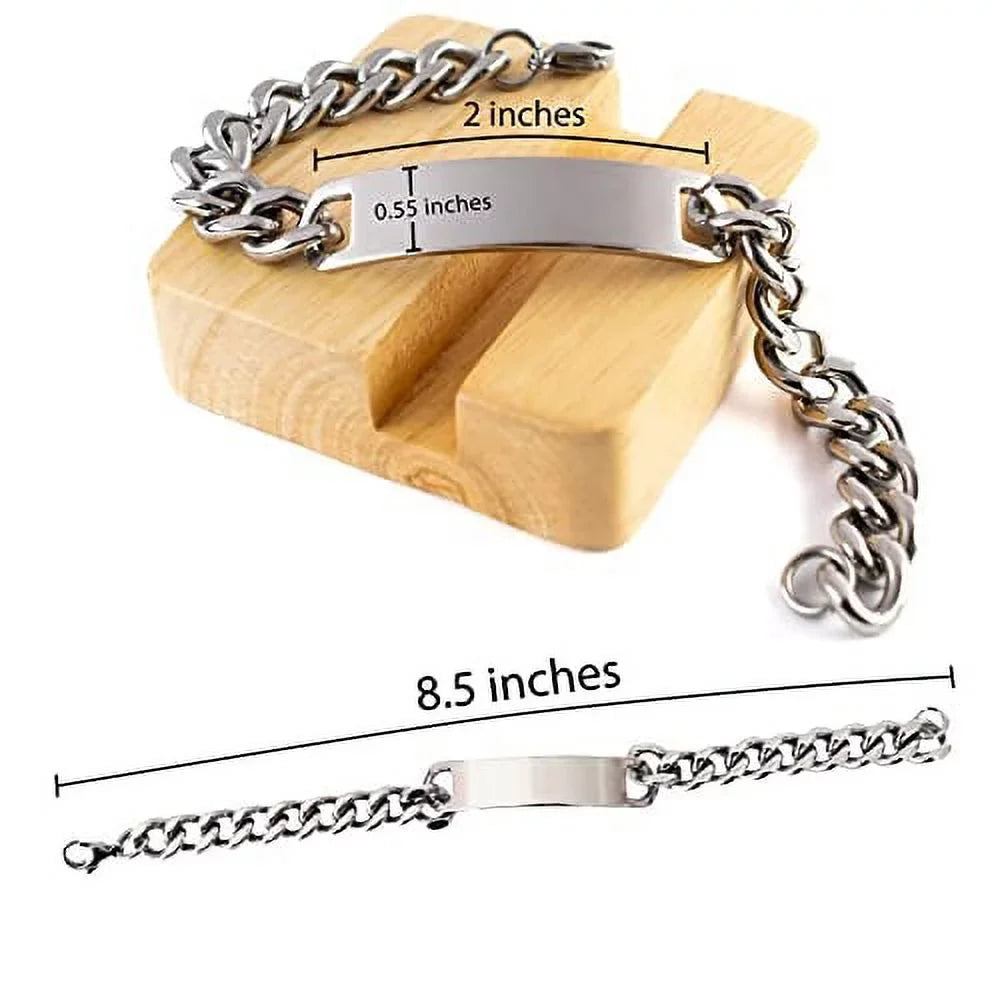 accountants, teachers, for Chain From Gifts Present Gifts For Friends, Cuban Gifts Badass for Engraved trendy doctors, lawyers, for Woodworker Bracelet, for Friends, Gifts Woodworker Bracelet Useful Gifts