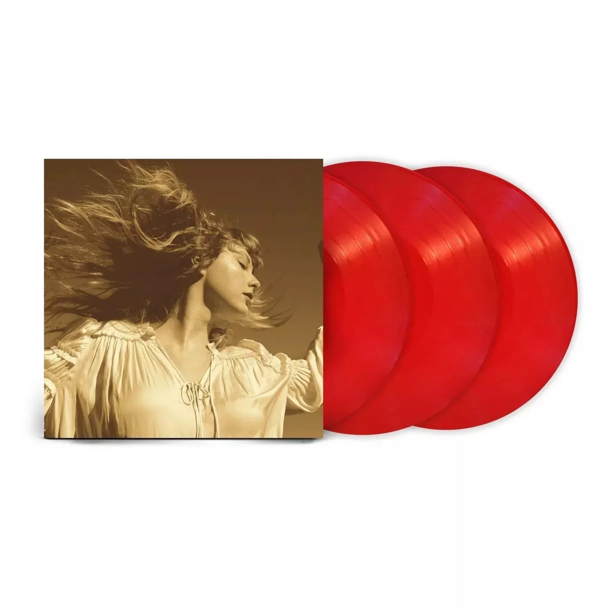 Exclusive - Limited Version) Swift 3LP Edition (Taylor's Taylor Red Vinyl Fearless