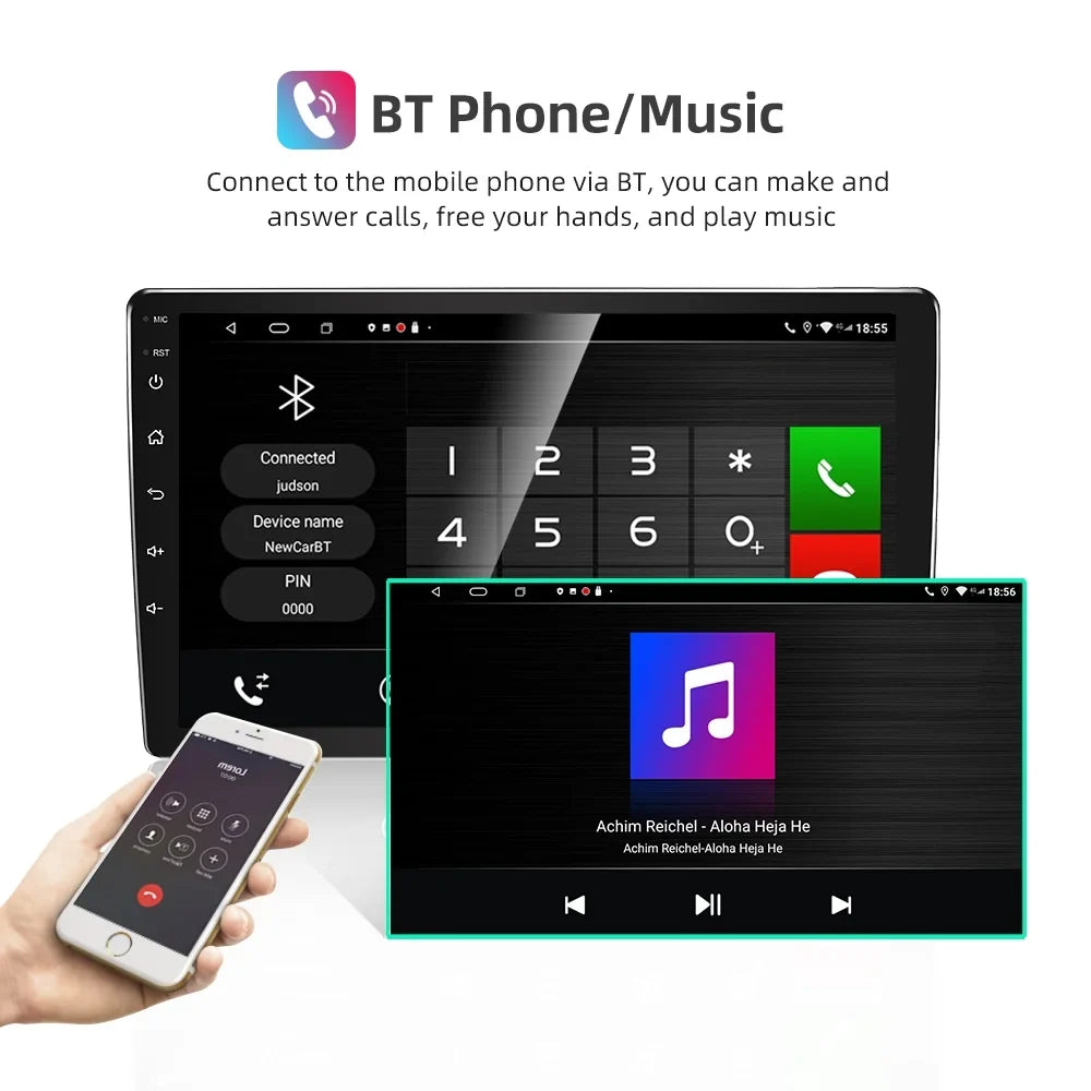 Mazda new Android inch with JMANCE Receiver, 2010-2013 3 Car Compatible & Auto Stereo camera Car backup Radio CarPlay 9 with