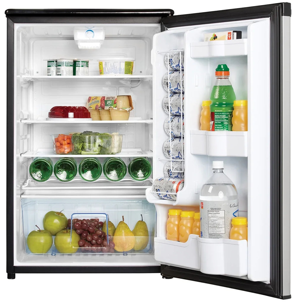 Glass All Shelves DAR044A4BSLDD Auto Cantilever Danby Defrost Refrigerator Cf new Estar 4.4