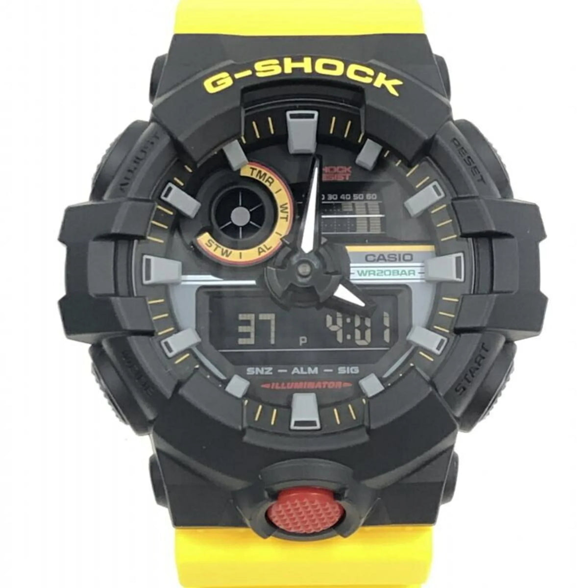 (Like G-SHOCK Pre-Owned Yellow New) GA-700MT-1A9JF Quartz Watch G-Shock