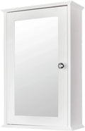 Single Cabinet Adjustable Medicine with Storage White 2 Mount classic Organizer Bathroom Cabinet Shelves Wall Mirrored and BSL Door