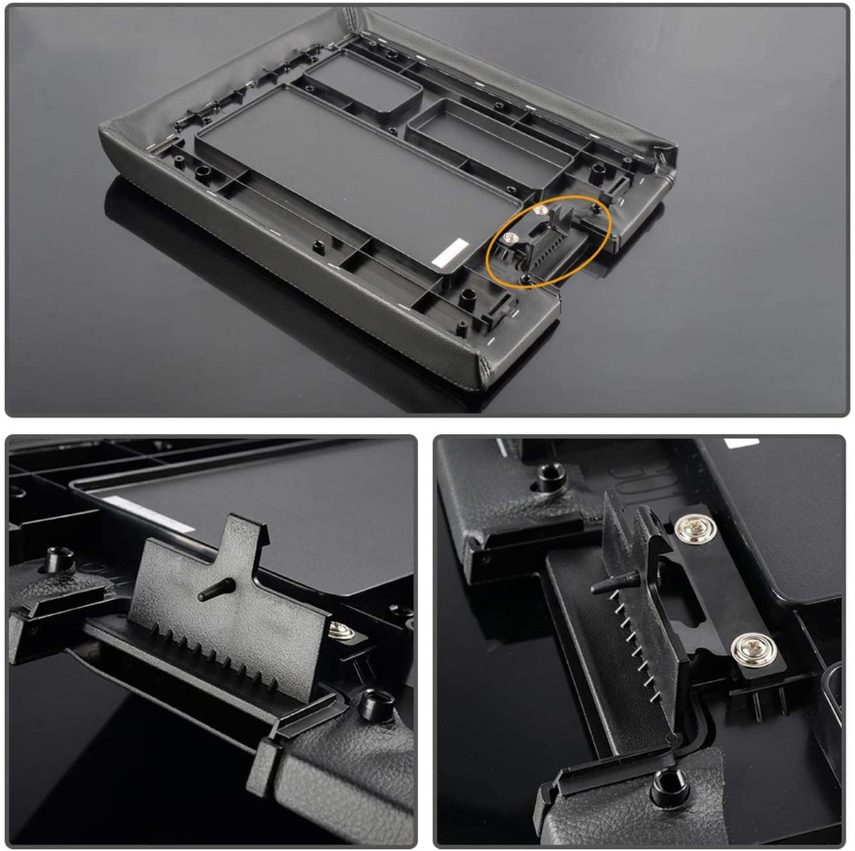 for Escalade-Perfect Avalanche, Part 20864151, Center Suitable Console 20864153, Cover 07-14 Yukon, OEM Replacement 20864154 for Suburban, ASOOLL Sierra, Armrest Silverado, Latch,