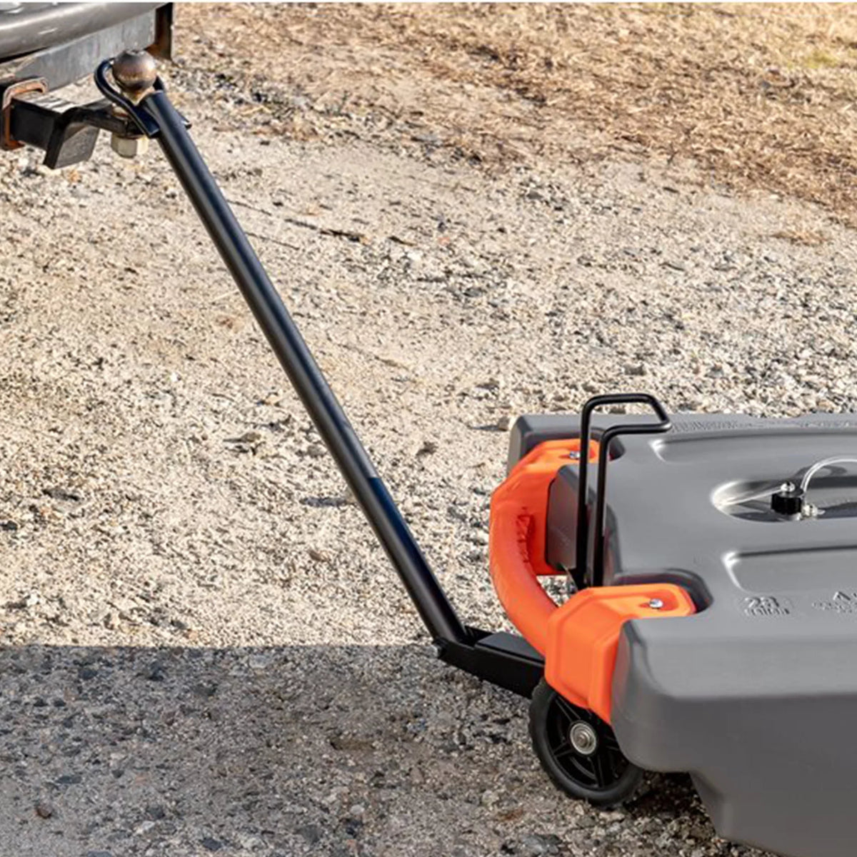 Kit w/ for Tow Tote & 36 Rhino Wheel Handle 28 Gal Steerable Camco Bar trendy Tank