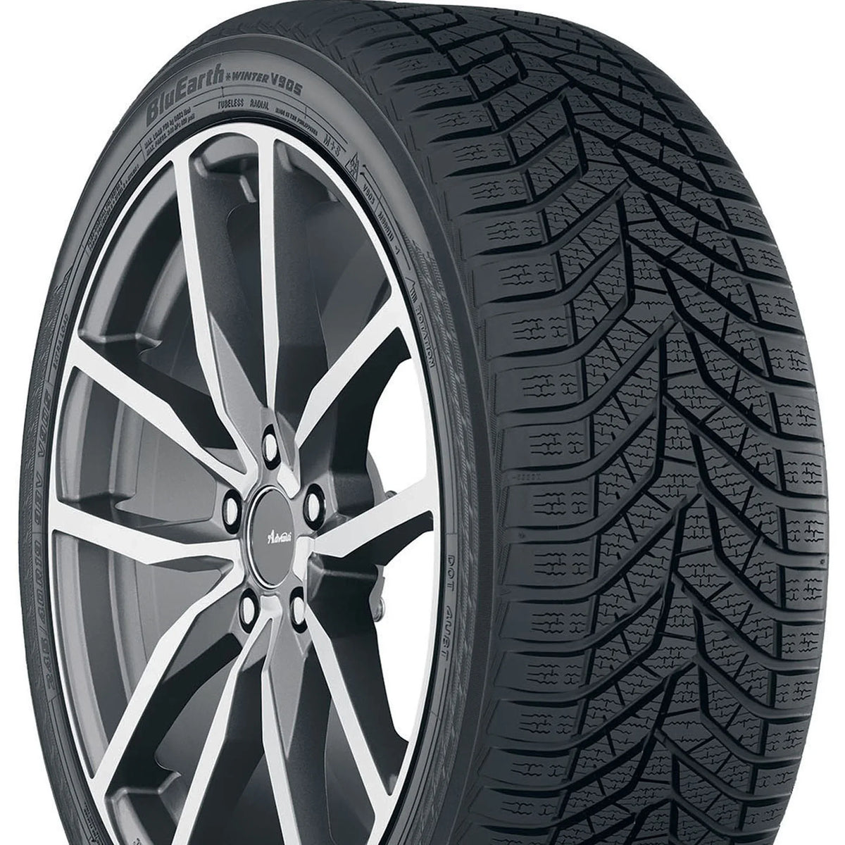 100V Technik BluEarth Audi Tire 2017 XL 2016-18 255/40R19 Yokohama Q3 V905 Fits: Passenger Winter Tiguan Volkswagen Winter Highline,
