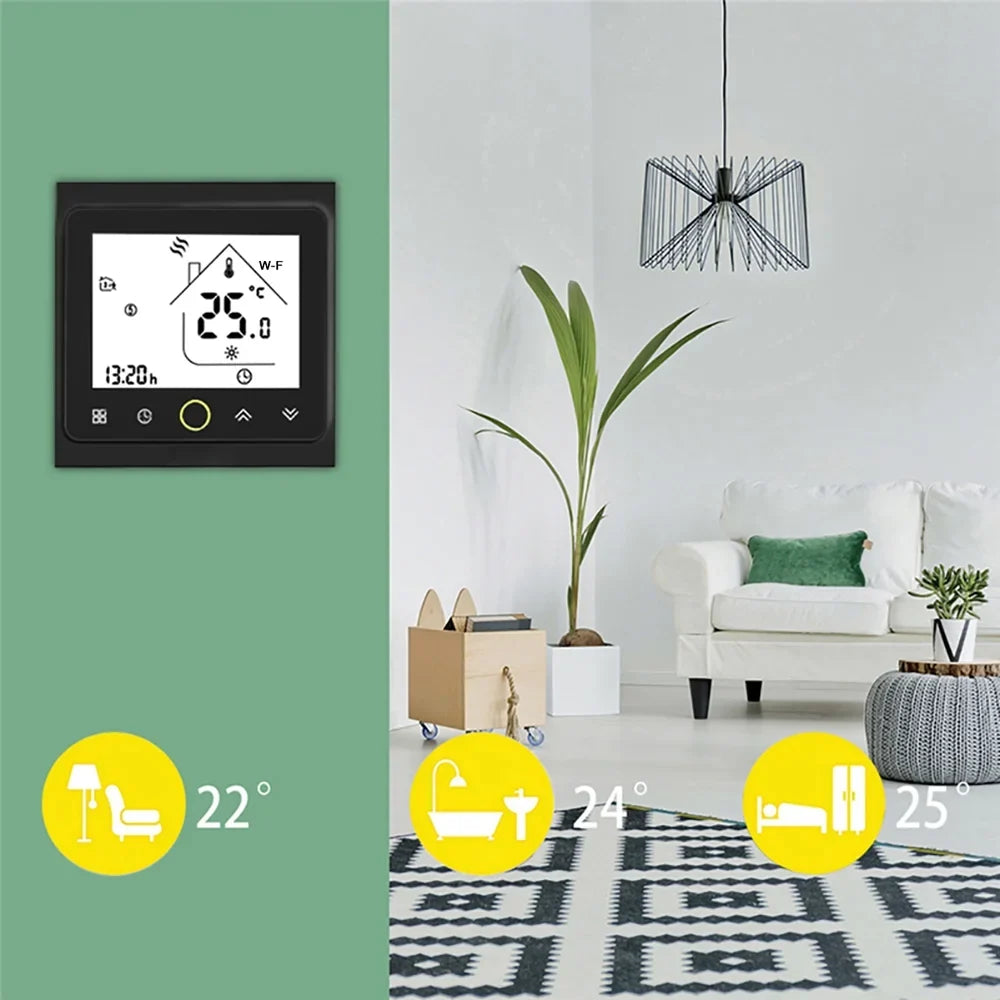 / Temperature With Temperature Water Compatible -- Thermostat,5a / Compatible Wi-fi With / Water GoolRC Smart Smart classic Temperature App Boiler