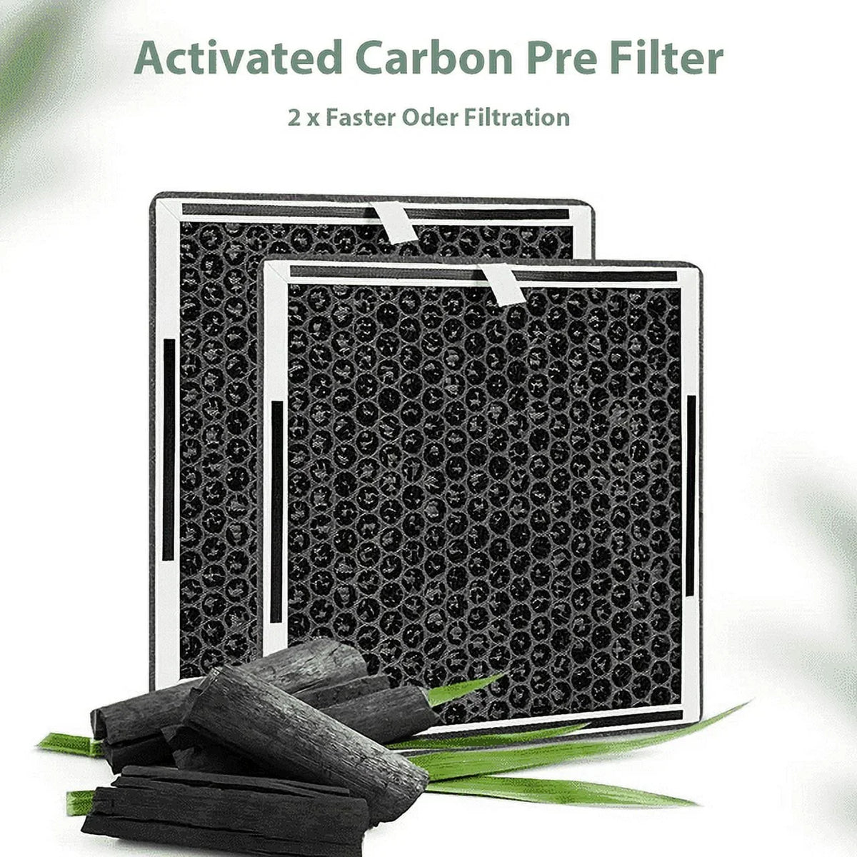 Prefilters, 2 Replacement PEAIRFIL for PureZone Activated Filter 2 Pure high quality & HEPA 3-in-1 Air Carbon HEPA True Replace Filter Pack H13 Purifier, Enrichment 2
