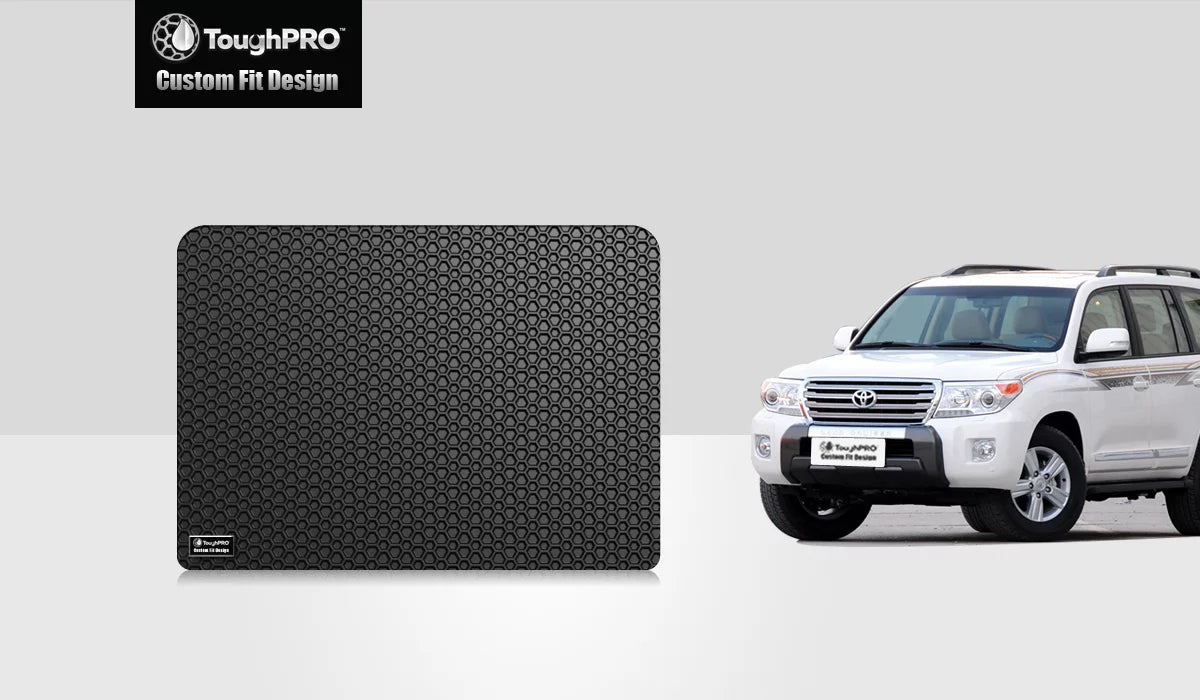 '- Rubber All FJ Cruiser Black Duty (Made in USA) - Mat Cargo Heavy Weather ToughPRO - - with Compatible 2011 TOYOTA