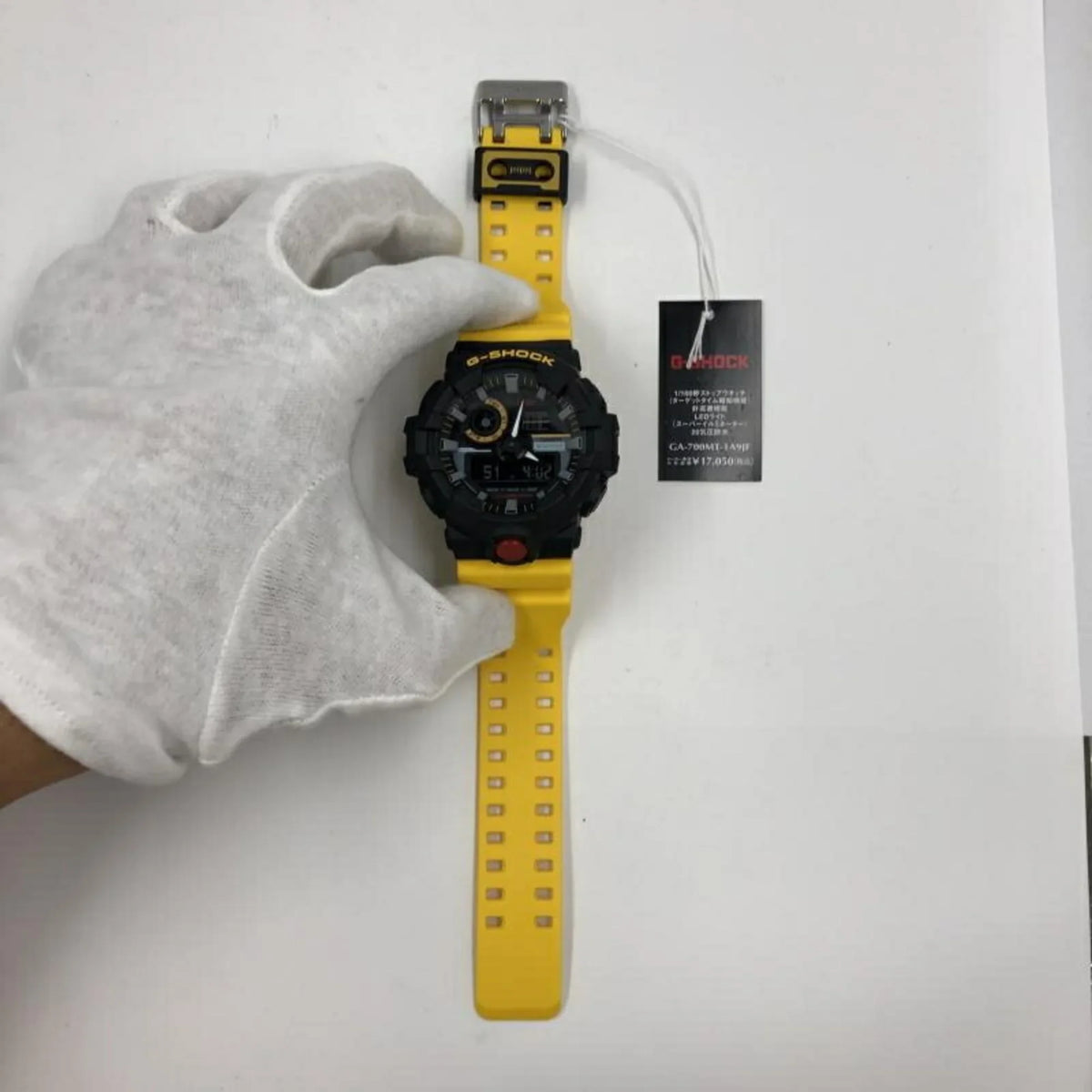 (Like G-SHOCK Pre-Owned Yellow New) GA-700MT-1A9JF Quartz Watch G-Shock