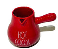 Pot White Red Rae LL Letter Ceremic HOT Kitchen COCOA with Dunn