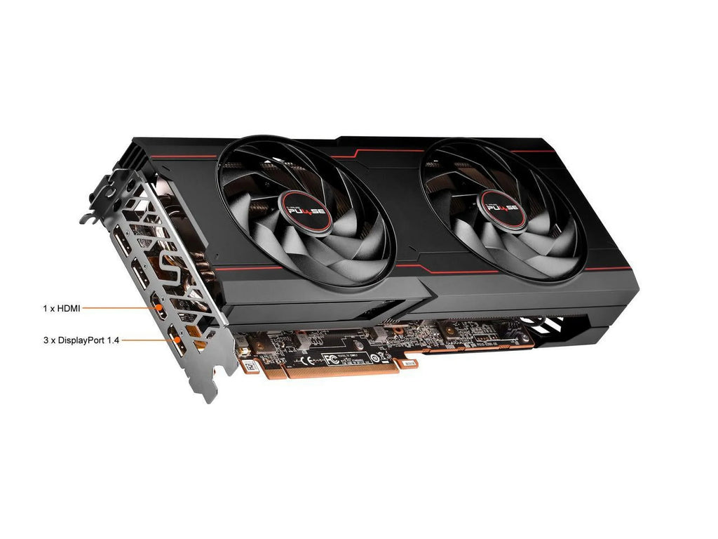 6750 XT Video Express SAPPHIRE PULSE RX PCI Radeon Card GDDR6 11318-03-20G 4.0 ATX 12GB