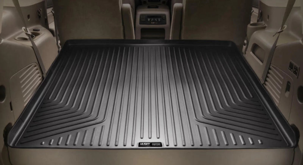 w/o or by Cargo Husky Weatherbeater Compatible Black Yukon; Seat Liner Tahoe/07-12 with row 3rd GMC w/ RealTruck Chevrolet Series 07-12