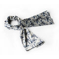 White Chinese Elegant Natural Style Silky Noble Blancho Scarf/Wrap/ShawlSmall Soft Plum Blossom BRA-SCA01036-S