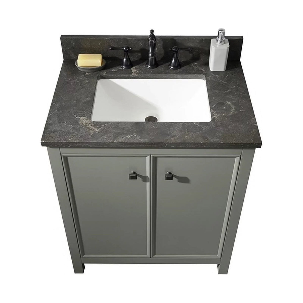 Furniture 30" Cabinet - MDF/Veneer Green Legion new Vanity Sink Contemporary Wood