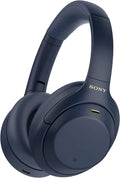 Restored WH-1000XM4 Canceling Headphones Mic Overhead Leading Voice trendy with and Wireless (Refurbished) Control, Alexa Noise Blue for Industry Phone-Call