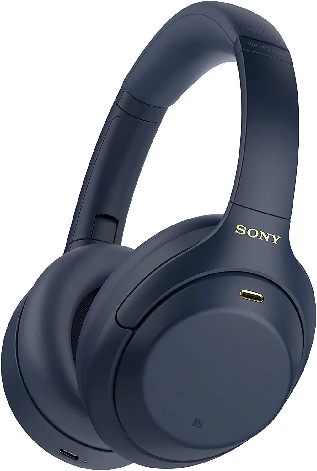 Restored WH-1000XM4 Canceling Headphones Mic Overhead Leading Voice trendy with and Wireless (Refurbished) Control, Alexa Noise Blue for Industry Phone-Call
