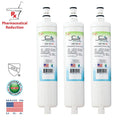 Swift Whirlpool Filters Replacement Refrigerator classic SGF-W01 RX (3 Water EDR5RXD1 Green Filter 4396508 Pack)