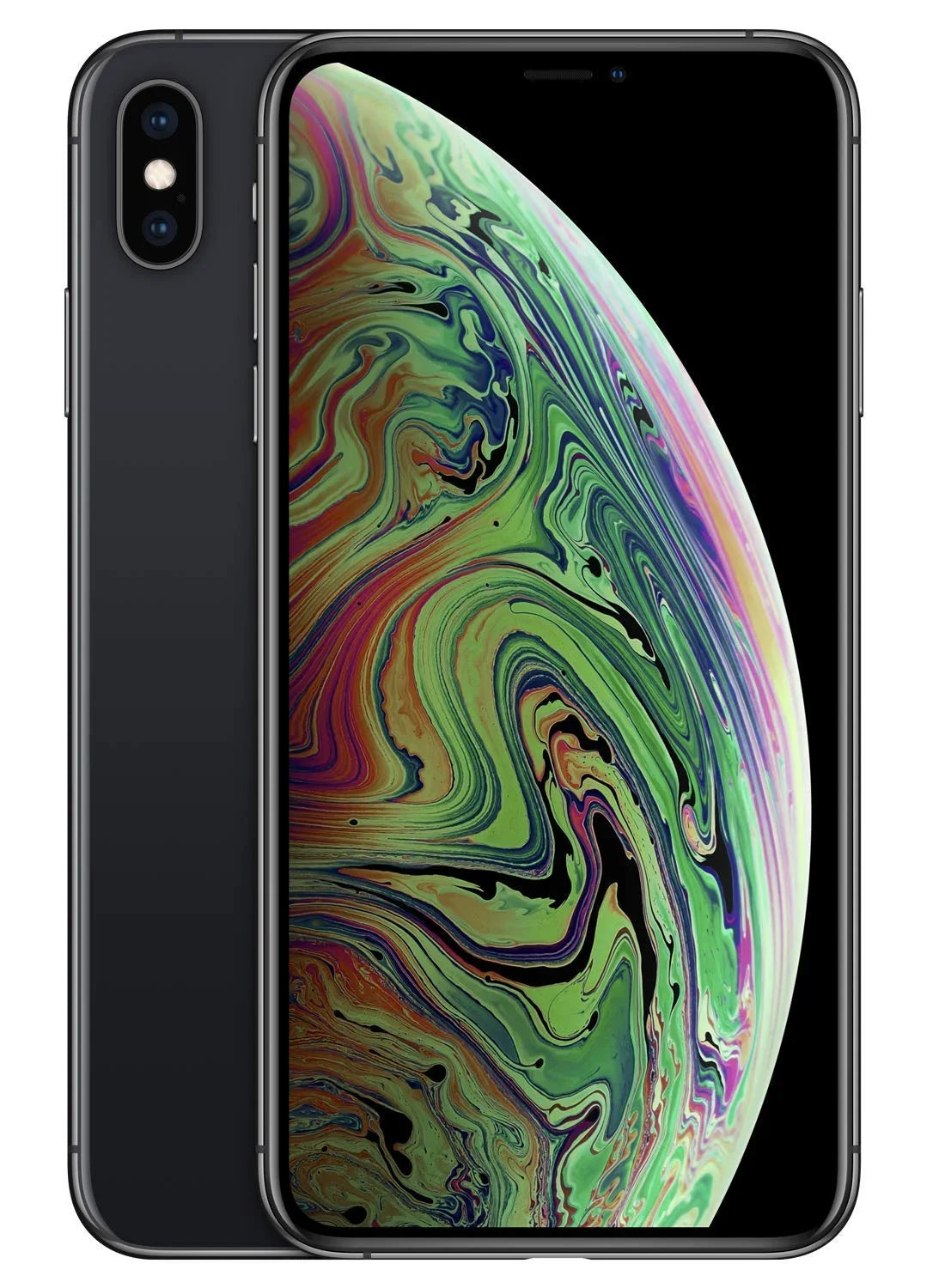 Restored (Grade w/ Wireless Gray iPhone Earbuds Unlocked) A1921 A) (Refurbished) Max XS (Fully Space 64GB