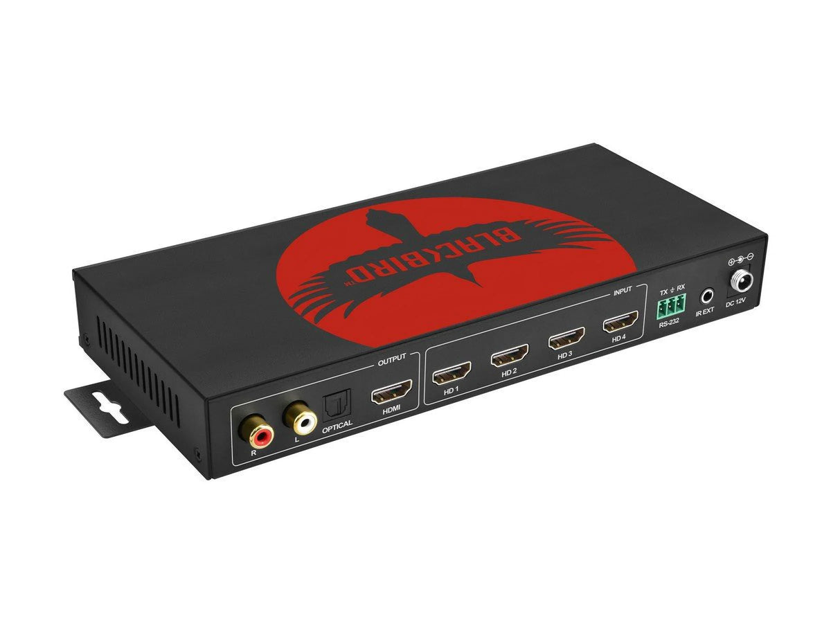 video for Seamless Extraction, HDCP classic Video 18Gbps Monoprice Switcher Blackbird - 2.0b, bandwidth HDMI 2.2 Professional Installations, 1.x AV Audio UHD Pro-Series Multiviewer 4K60 and