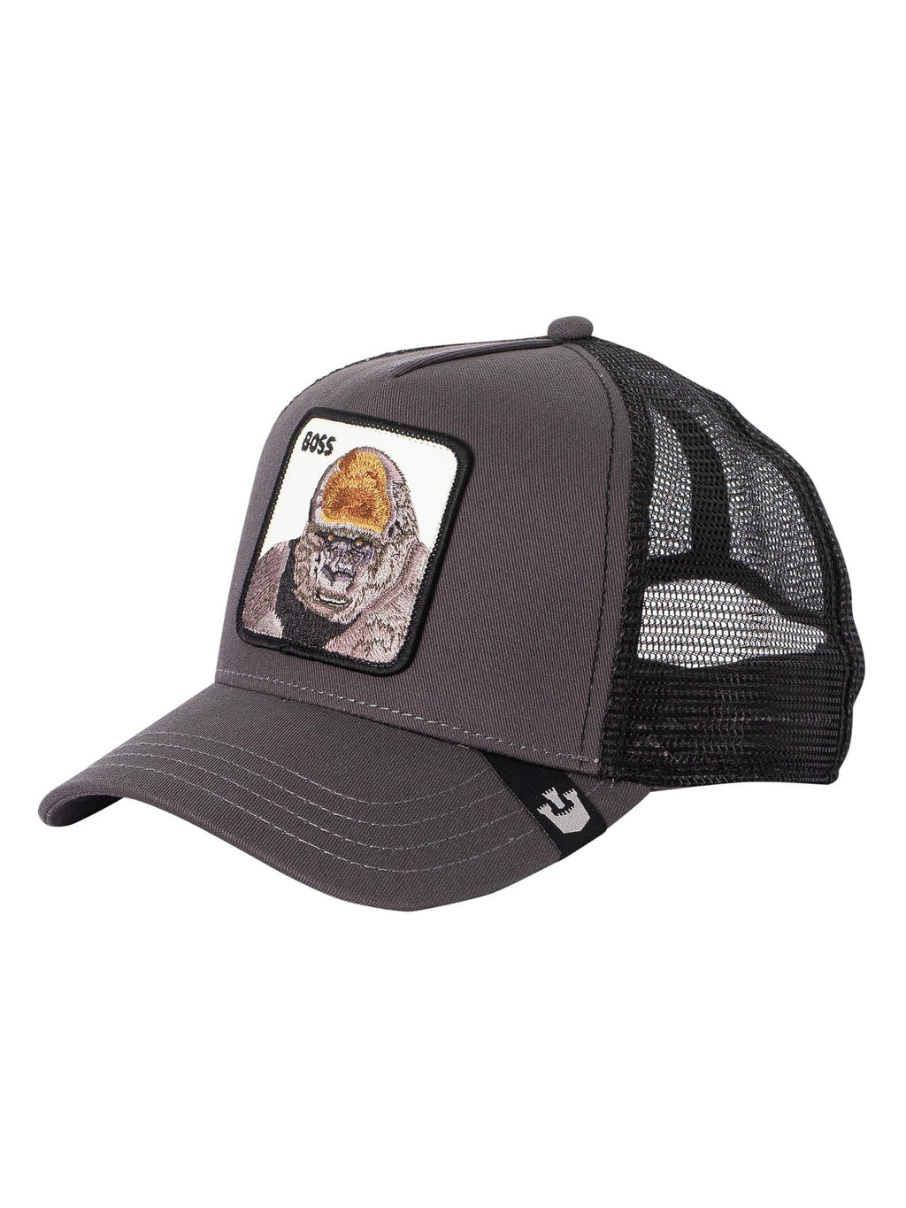 Goorin Boss Grey Trucker Cap, The Bros.