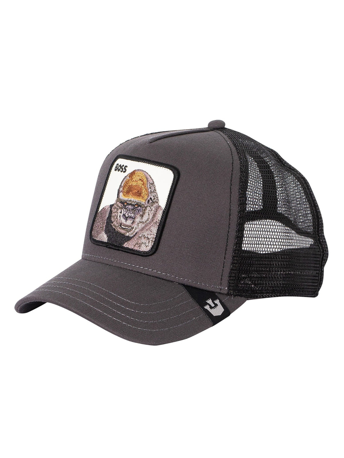 Goorin Boss Grey Trucker Cap, The Bros.
