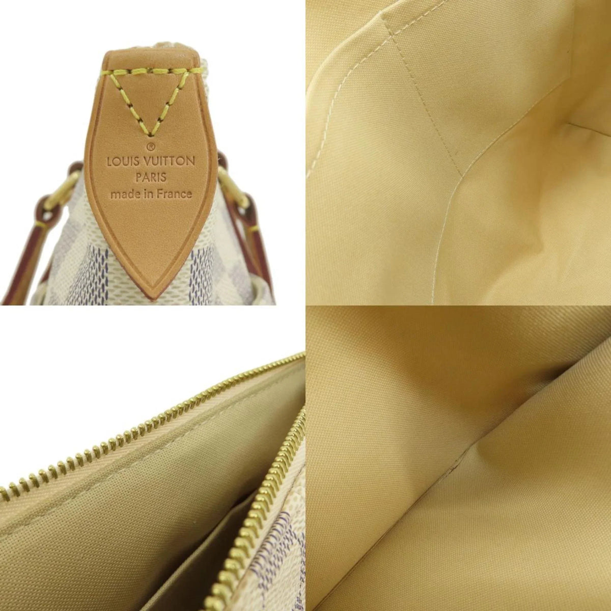 trendy Canvas N41280 Totally Vuitton Louis Tote Azur Women's PM LOUIS (Good) Damier Pre-Owned VUITTON Bag