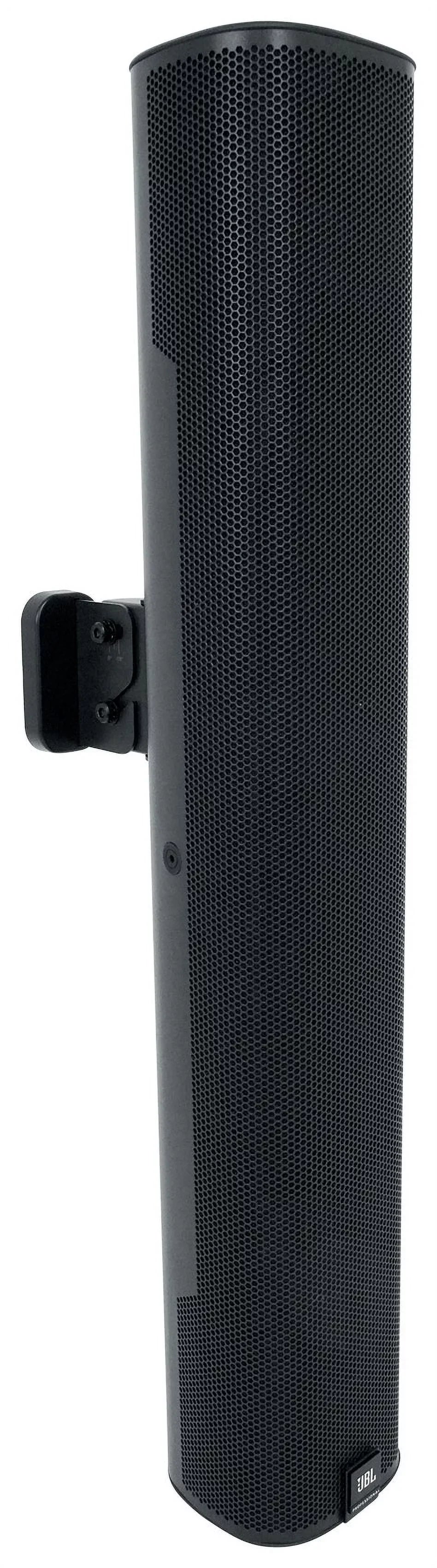 Column high quality 70V Wall Black Array 24" COL600-BK Mount Commercial JBL (12) Speakers+Amp