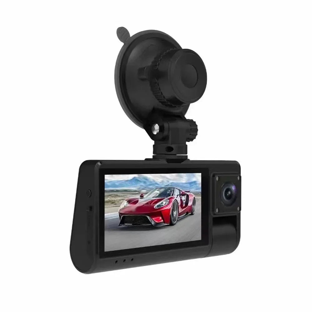 Screen Video Mirror Recorder Rearview for Safety Cam, new Auto Wide Car Driving with Dash Recording Touched Clear Angle, OWSOO