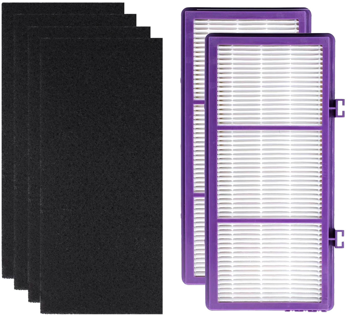 Sheet) HEPA Holmes Pre-Carbon Pack D + HAPF300/HAP30 Filter AER1 for 8 (4
