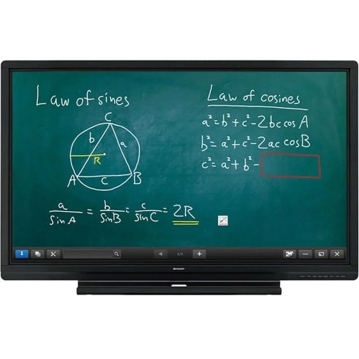 trendy AQUOS 4 60" ms BOARD Monitor, Touchscreen Class Sharp 16:9, LCD PNC605B