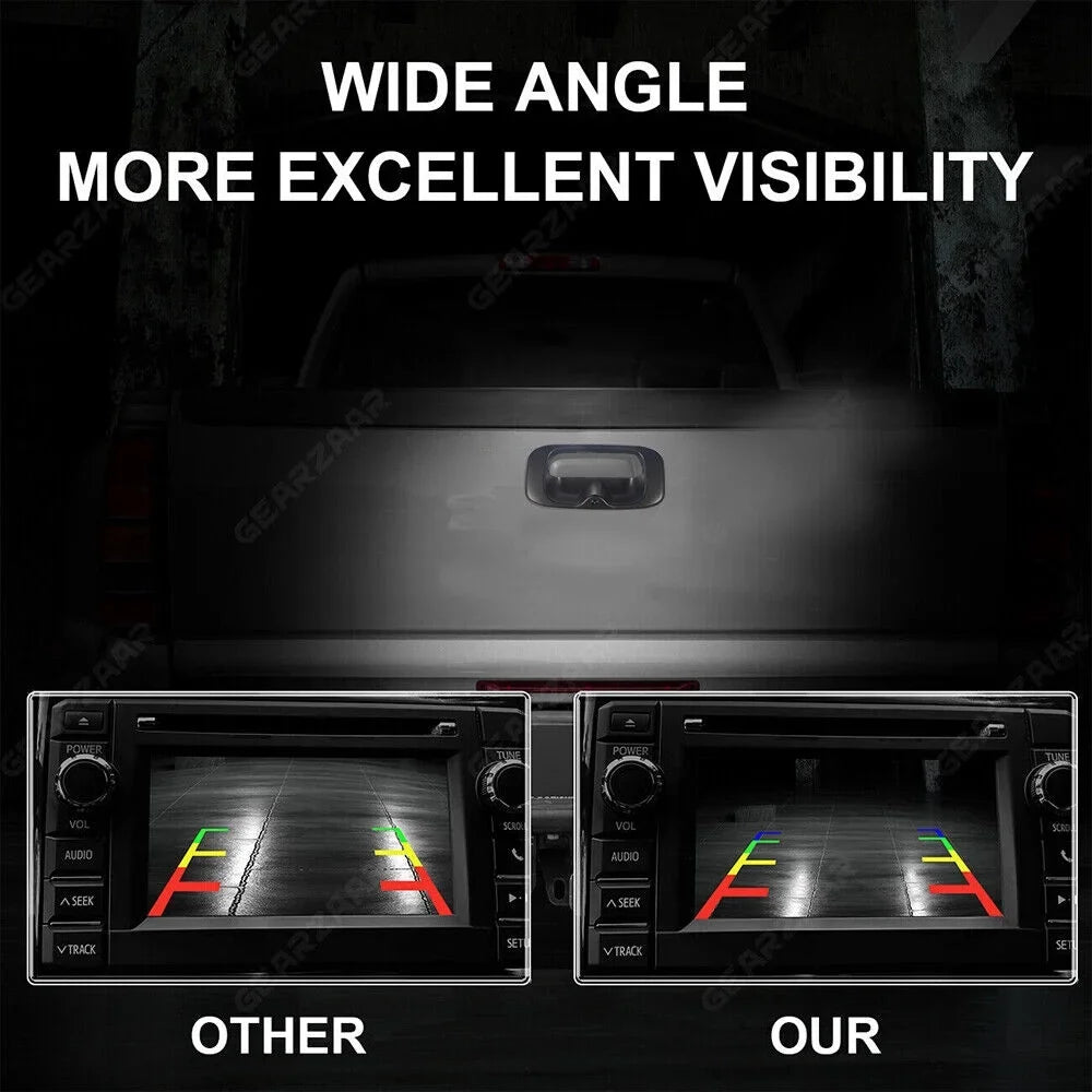 GMC Night -15130742 new Chevy Black Vision Silverado/Sierra View Rear Jahy2Tech Direct Camera Replacement