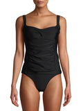 Princess Top Solid Swimsuit Vanderbilt Ruched Gloria Tankini