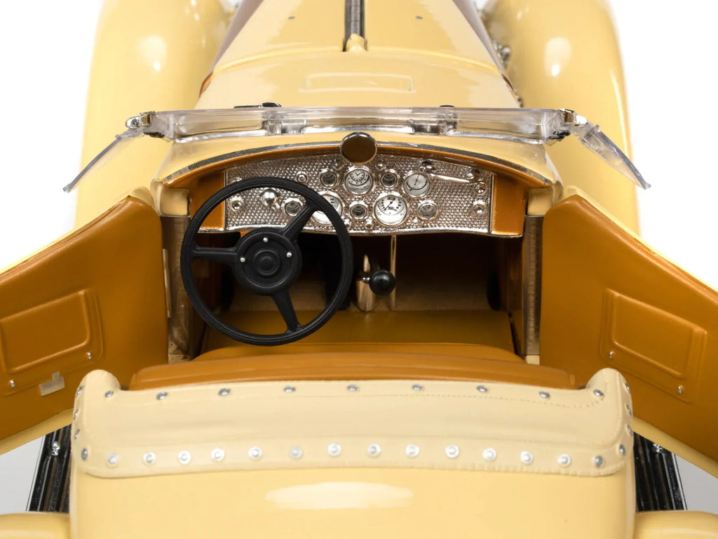 SSJ classic Duesenberg World Diecast Speedster and 1935 Car Brown 1/18 by Auto Gold Yukon Model Chocolate