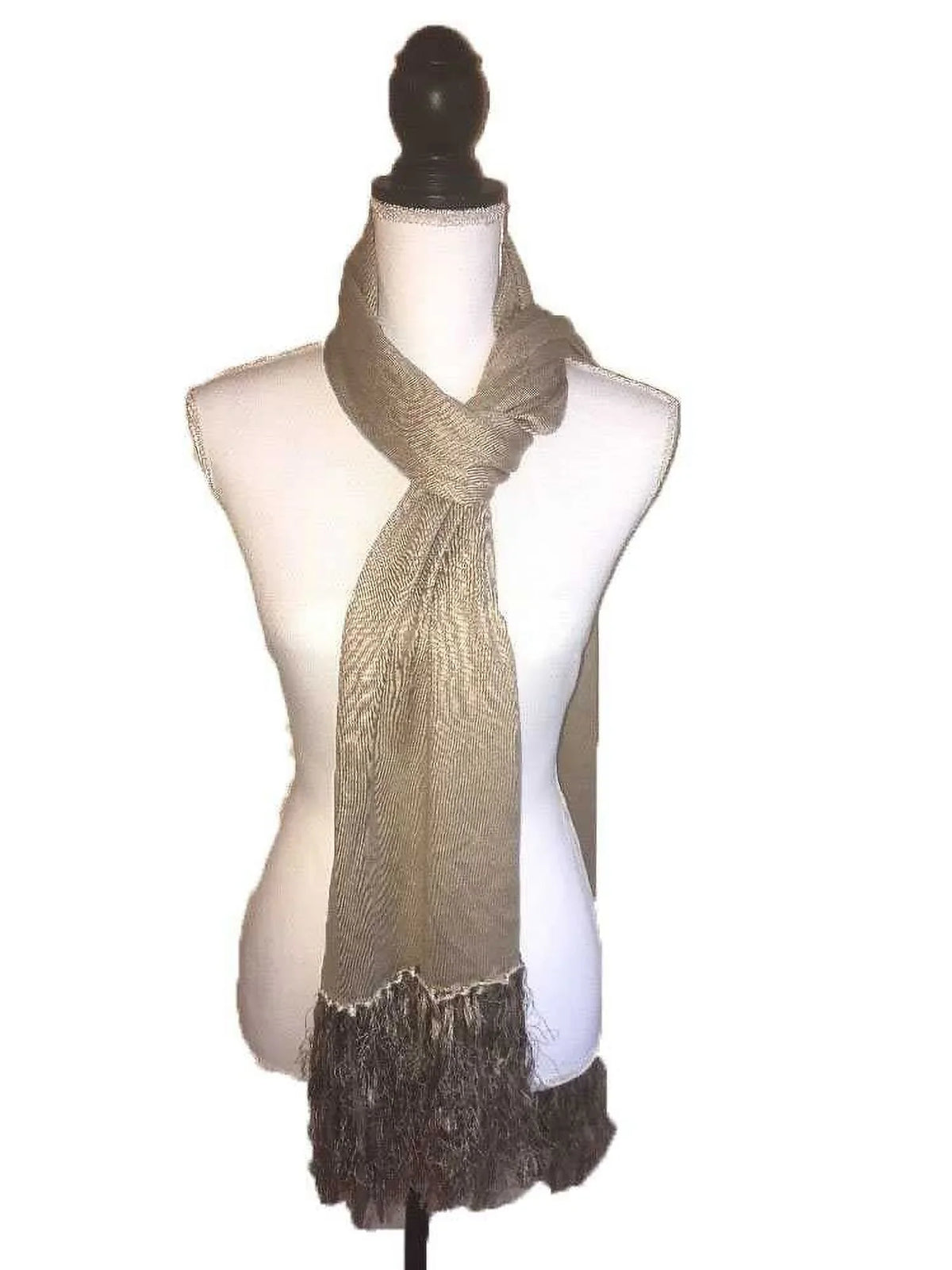 Fringe Lauren Ralph special edition Scarf Lauren (Brown) Women’s