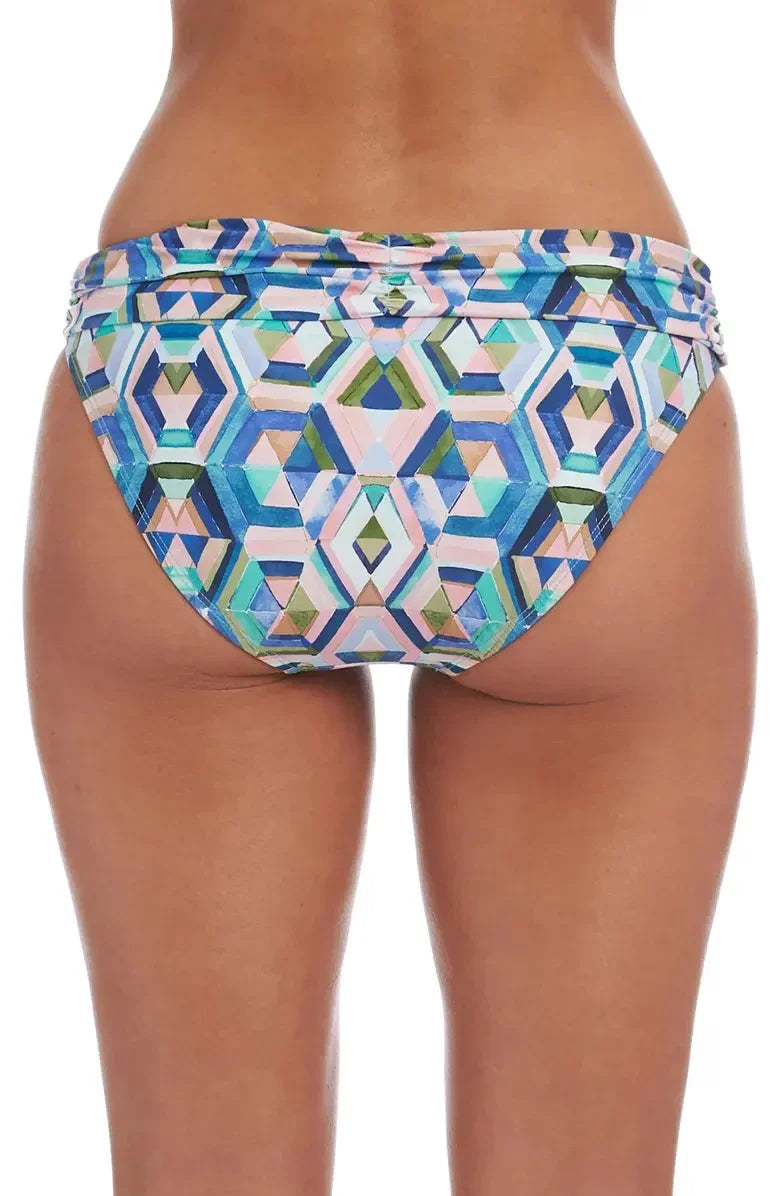 La Womens Blanca Bottom Bikini Banded Swimsuit Hipster