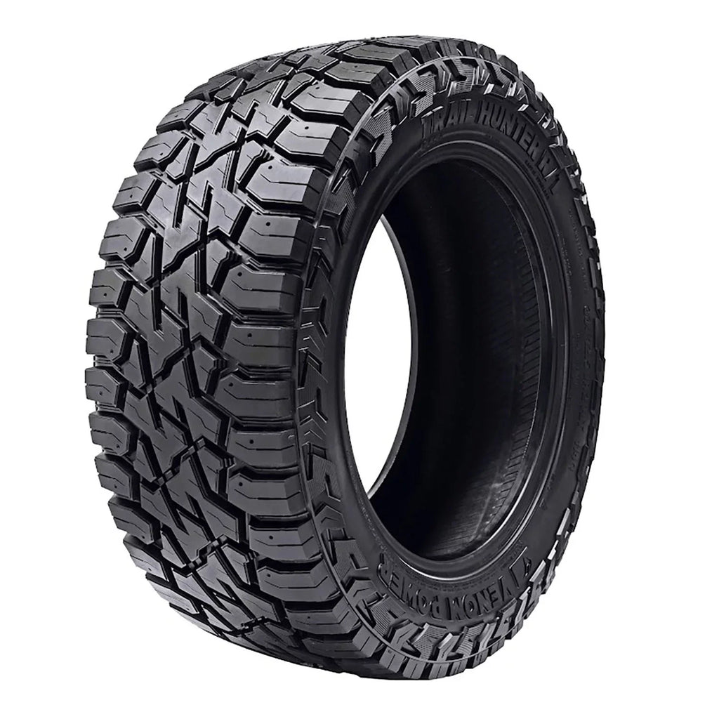 All F R/T Hunter Trail Power Terrain LT37X12.50R22 127Q Light Tire Venom Truck