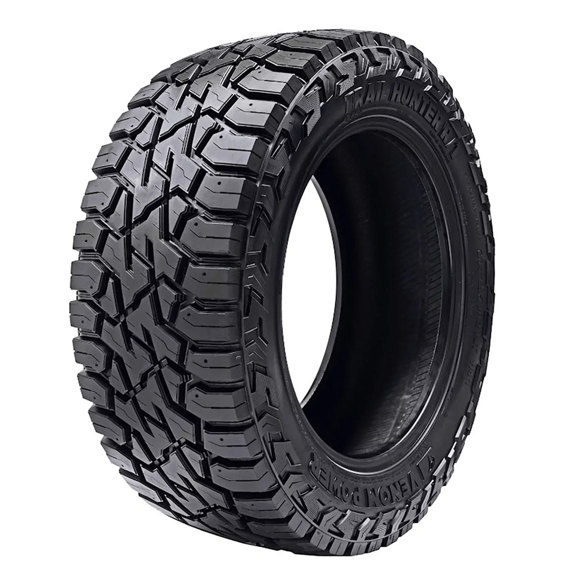 All F R/T Hunter Trail Power Terrain LT37X12.50R22 127Q Light Tire Venom Truck