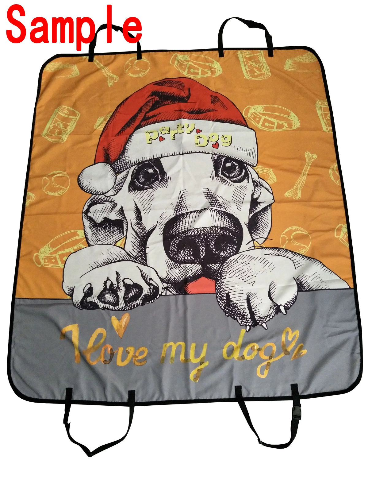 Car Cover Merry 54x60 Claus and Car Santa For inches Dreamlike GCKG high quality Trucks Mat Mat the Pet Mat Seat SUV Dog Hammock Seat Trunk Cargo Cars christmas