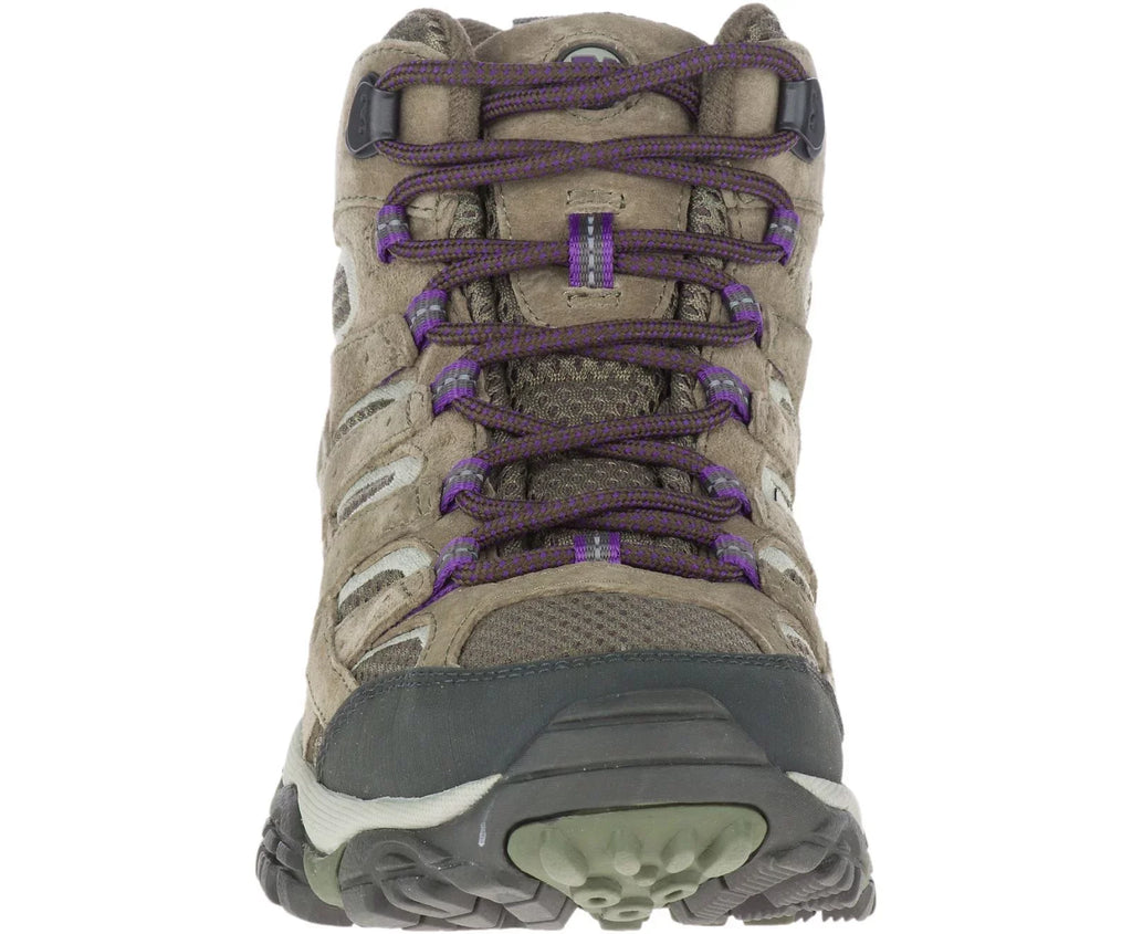 Moab Mid Hiking Women's 8.5 Olive, Shoes, Ventilator 2 Merrell Wide Size