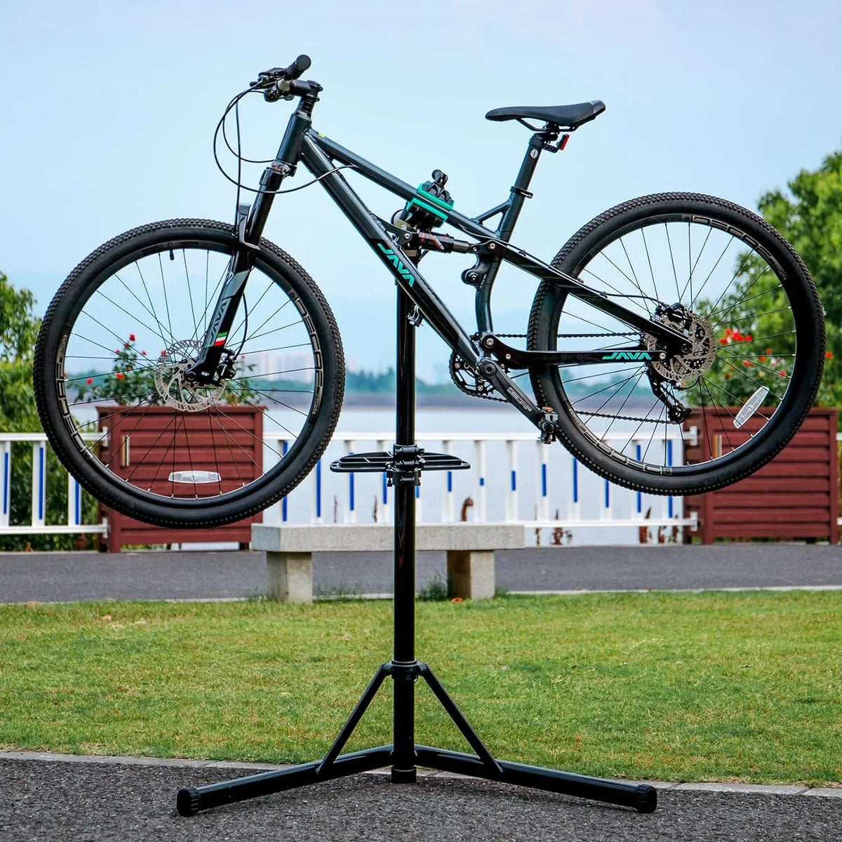 Mechanics Road Maintenance Workstand 110lbs)- (Max Mountain and Bicycle for Stand Repair Bike for Load Bike Load Repair Bike classic Shop 55lbs/ Stand Home - Stand(Max Bike 110lbs) E Bike