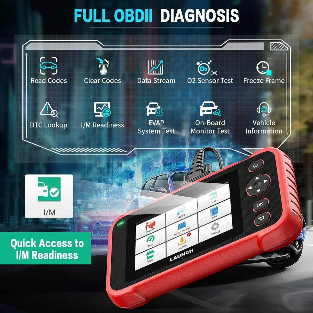 Diagnostic Engine LAUNCH Reader CRP123i ABS Transmission Code SRS OBD2 TOOLS Scanner