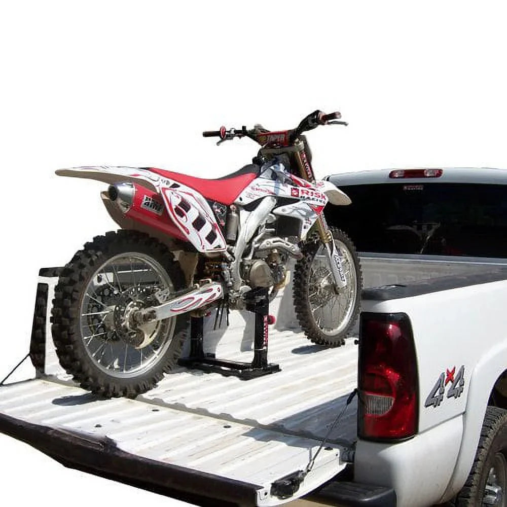 Bike Transport Lock-N-Load Big Motorcycle System 77849 Risk 77-849 Black/Steel Racing