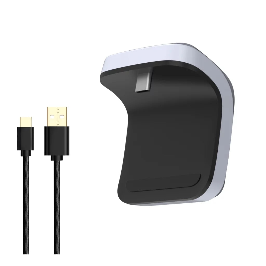 PowerPack Console with Extra PULSE Pack Black Disc Version Charge 5 & Battery 3D Cable and Playstation Headset Bundle Controller, Surge White