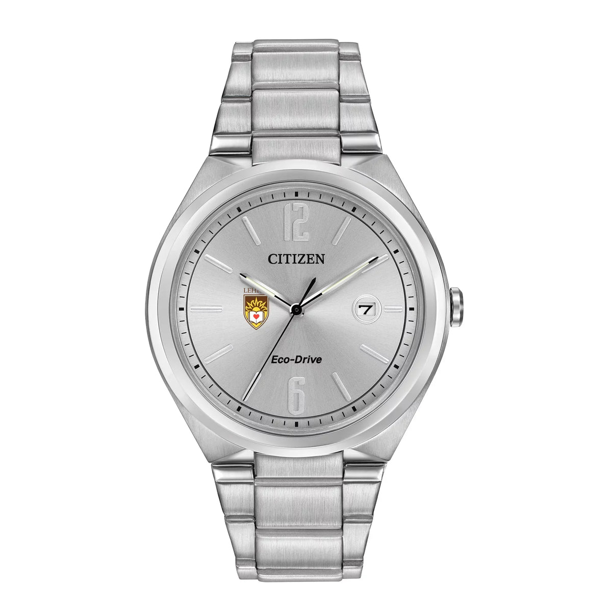 Watch Mountain Steel Eco-Drive Hawks Stainless Silver Men's Lehigh
